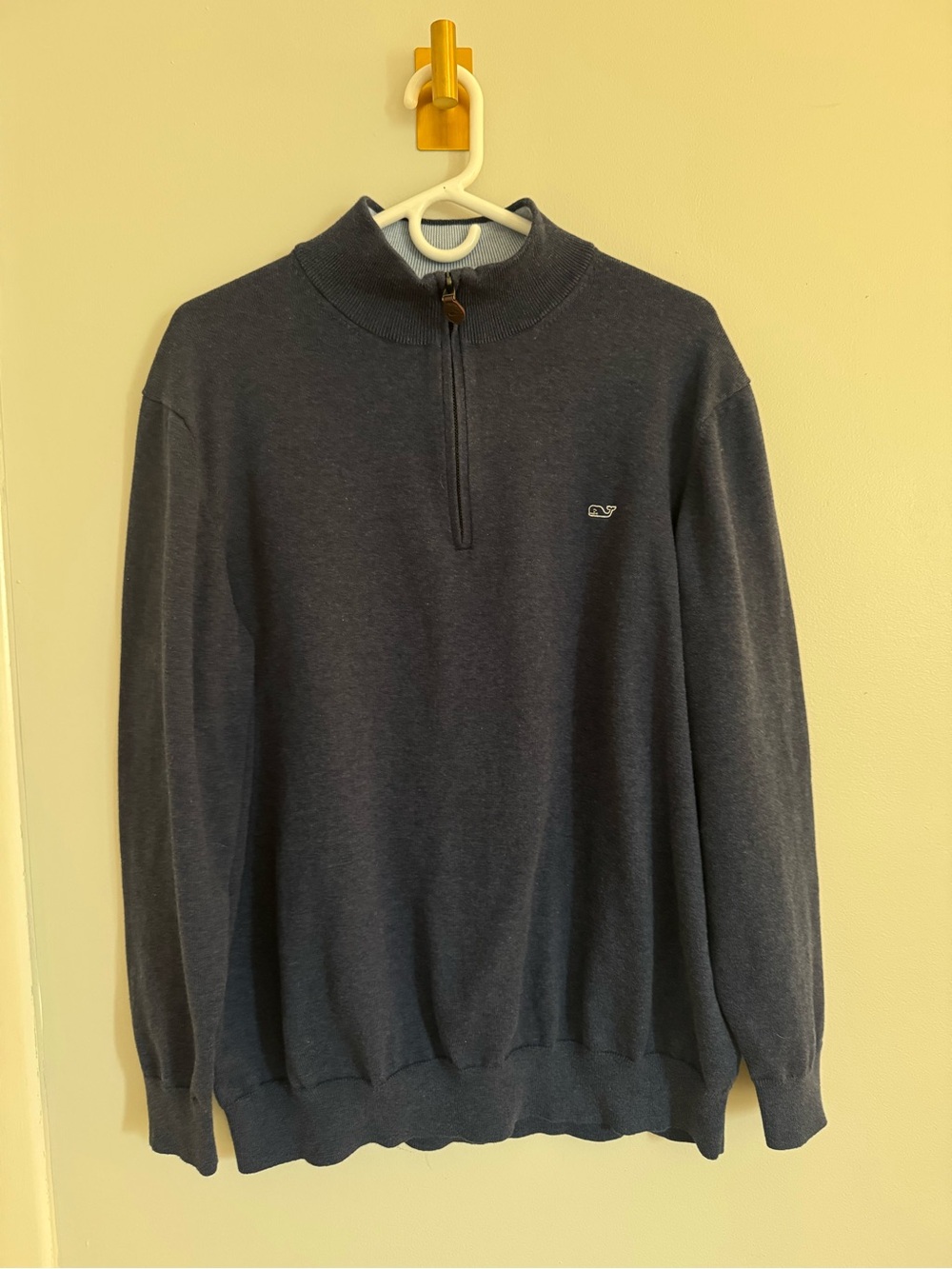 Vineyard Vines Men's Half-Zip Sweater - Dark Blue